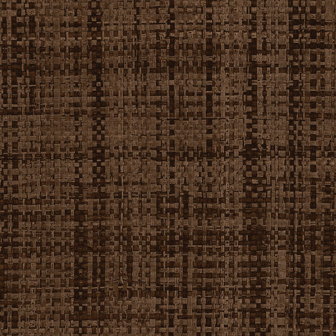 WM115801 Island Raffia Wallpaper Mangrove Brown Wallcoverings
