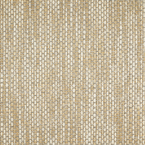 WM127101 Woven Wicker Wallpaper Beige Basketweave Wallcoverings