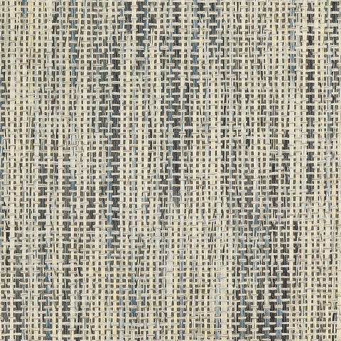 WM127201 Woven Wicker Wallpaper Grey Melange Wallcoverings