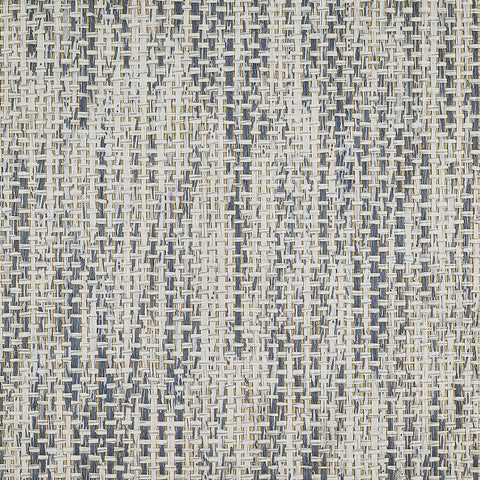 WM127501 Woven Wicker Wallpaper Soft Blues Wallcoverings