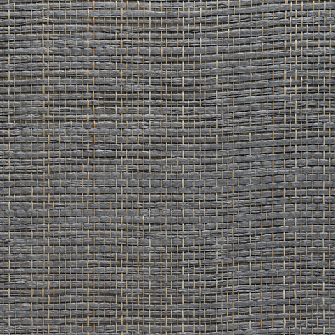 WM145601 Tranquil Weave Wallpaper Windchime Grey Wallcoverings