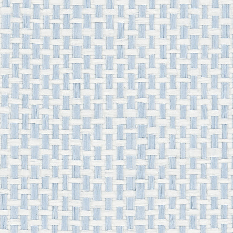 WM181901 Riviera Weave Wallpaper Clear Skies Wallcoverings