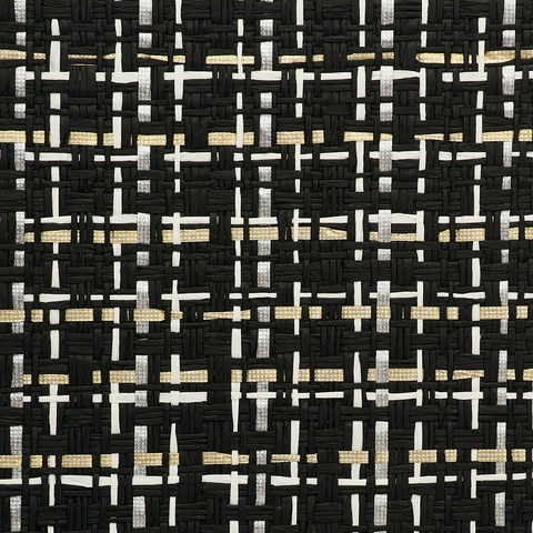 WM200401 Couture Weave Wallpaper Classic Caviar Wallcoverings