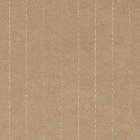 WM214101 Vinyl Savile Suiting Pinstripe Wallpaper White on Tan Wallcoverings