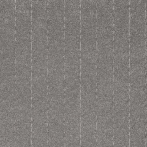 WM214201 Vinyl Savile Suiting Pinstripe Wallpaper White on Taupe Wallcoverings