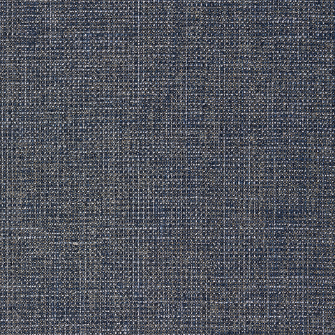 WM223001 Leo's Luxe Linen Wallpaper Showbiz Blue Wallcoverings