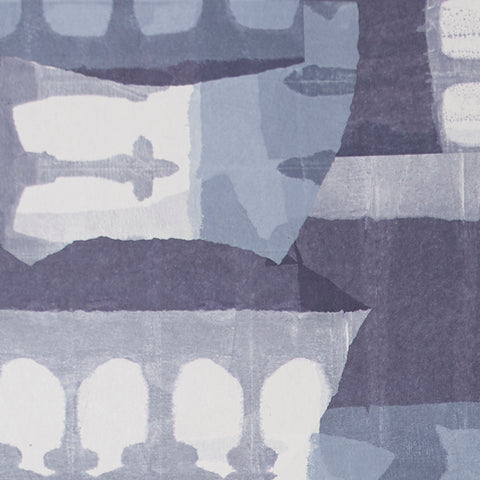 WM255501 Kinship Wallpaper Indigo Artisan Wallcoverings