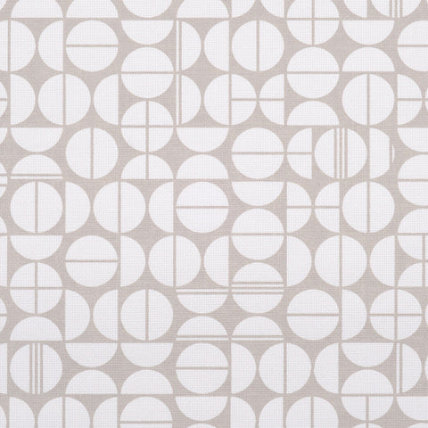 WM294801 Modern Moon Washi Wallpaper Daybreak Taupe on White All Wound Up Wallcoverings