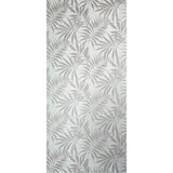 WM29650101 Ivory off white beige distressed faux fabric Tropical palm leaves Wallpaper roll
