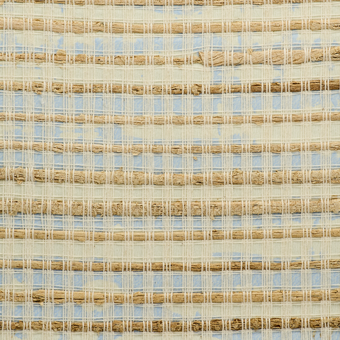 WM299801 Saharan Straw Wallpaper Starling Blue Wallcoverings