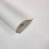 WM30688201 Contemporary off White faux woven thread fabric cloth textured plain wallpaper