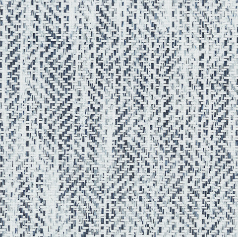 WM310801 Cabana Weave Wallpaper Thundercloud Wallcoverings