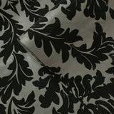 WM33580401 Flocking wallcoverings beige black Flocked Victorian damask velvet Wallpaper 3D