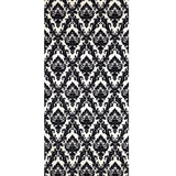 WM33582601, 335826 Flocking Black flock off white Flocked Victorian damask velvet Wallpaper 
