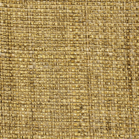 WM354301 Max's Metallic Raffia Wallpaper Gold Wallcoverings