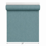 WM36976301 Teal Blue gold faux grass cloth fabric textured vertical lines modern wallpaper