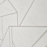 WM39118101 Geometric matte off white gold metallic lines faux plaster Textured wallpaper 3D
