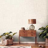 WM39118201 Geometric matte cream off white silver lines faux plaster Textured geo wallpaper