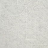 WM39118201 Geometric matte cream off white silver lines faux plaster Textured geo wallpaper