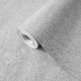 WM39177201 Light gray silver metallic abstract lines Faux plaster Textured wallpaper rolls