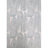WM39658501 Geo fossil leaf Faux fabric Textured light teal green beige modern wallpaper 3D