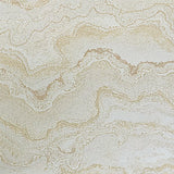 WM39659201 Beige off white gold metallic Faux mineral marble topaz stone Textured wallpaper