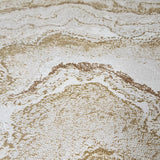 WM39659201 Beige off white gold metallic Faux mineral marble topaz stone Textured wallpaper