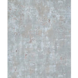 WM39670201 Faux Concrete textured distressed paint olive gray copper metallic wallpaper 3D
