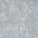 WM39670201 Faux Concrete textured distressed paint olive gray copper metallic wallpaper 3D
