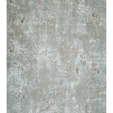 WM39670201 Faux Concrete textured distressed paint olive gray copper metallic wallpaper 3D
