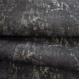 WM39670301 Faux Concrete textured distressed paint black rose gold metallic wallpaper rolls