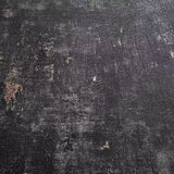 WM39670301 Faux Concrete textured distressed paint black rose gold metallic wallpaper rolls