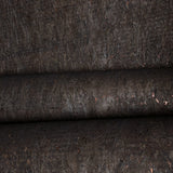WM403KCC Real Natural cork organic dark brown copper metallic foil textured eco Wallpaper
