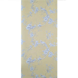 WM42280401Yellow gray white floral chinois branches flowers chinoiserie birds Wallpaper 3D
