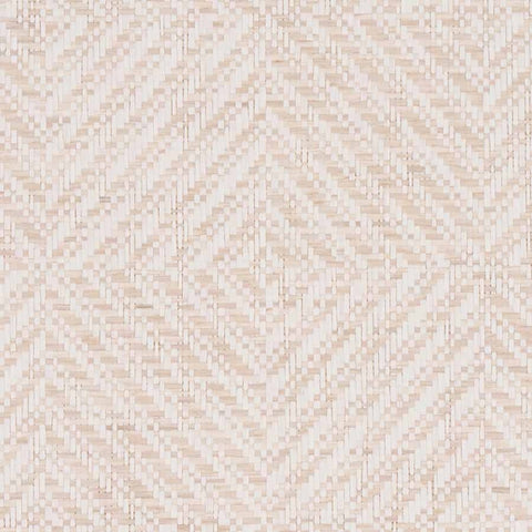 WM444401 Diamond Weave Wallpaper Beau Beige Wallcoverings
