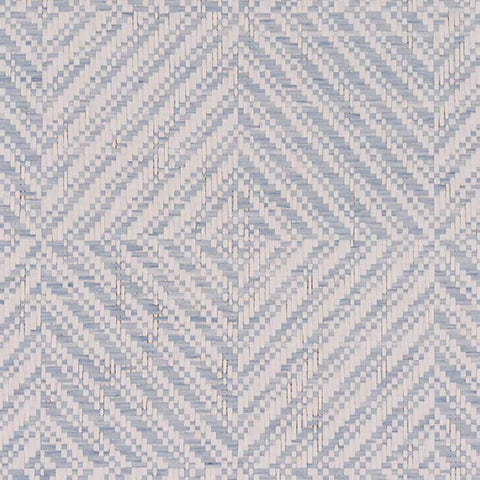 WM444501 Diamond Weave Wallpaper Blue Bayou Wallcoverings