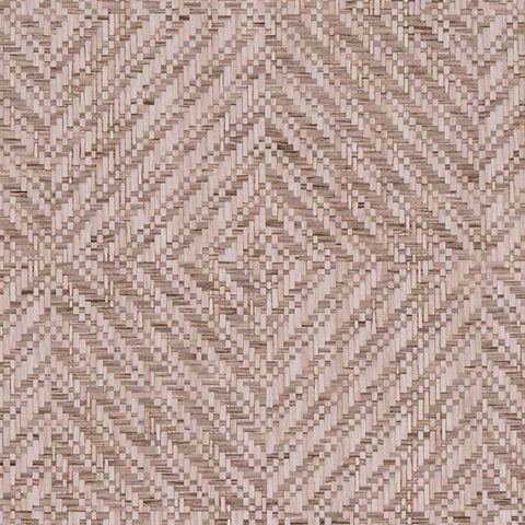 WM444601 Diamond Weave Wallpaper Charleston Taupe Wallcoverings