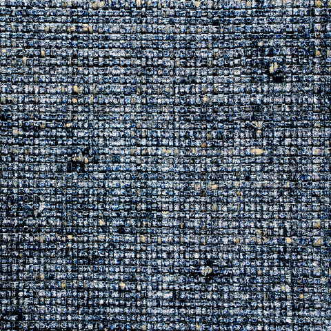 WM453401 Max's Metallic Raffia Wallpaper Sapphire Wallcoverings