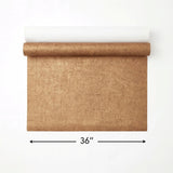 WM501KCC Real Natural cork warm rose gold copper metallic textured modern eco Wallpaper

