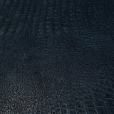 WM6750701 Vinyl Crocodile Navy Blue Textured Wallpaper faux alligator skin wallcovering 3D