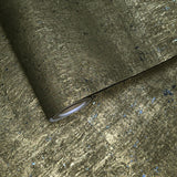 WM811KCS Real Natural cork organic dark Brass metallic black textured eco Wallpaper rolls