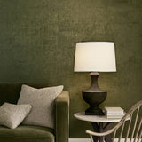 WM811KCS Real Natural cork organic dark Brass metallic black textured eco Wallpaper rolls