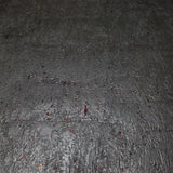 WM831KCC Real Natural cork Gray charcoal platinum copper metallic foil textured Wallpaper
