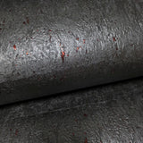WM831KCC Real Natural cork Gray charcoal platinum copper metallic foil textured Wallpaper

