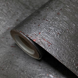 WM831KCC Real Natural cork Gray charcoal platinum copper metallic foil textured Wallpaper
