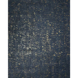WM865301 Enchanced natural cork deep navy gold metallic foil striped textured Wallpaper
