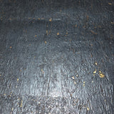 WM868KCG Real Natural cork Gray charcoal platinum gold metallic foil textured Wallpaper