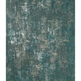 WM90400501 Rustic distressed paint green brass metallic Textured faux Concrete Wallpaper 3D