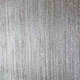 WM90680301 Silver foil metallic faux fabric textured vertical lines contemporary wallpaper