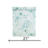 WM90830901 White Blue Green boho floral botanical tranquil eucalyptus leaves Wallpaper 3D
